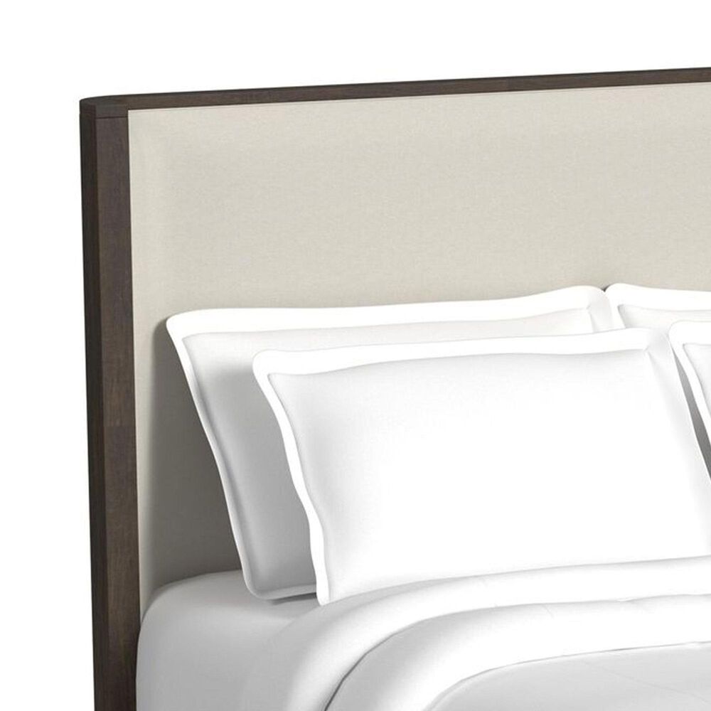 Mayberry Hill Sylvie Queen Panel Bed in Dark Brown, , large