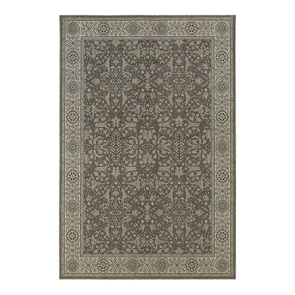 Oriental Weavers Richmond 1E 7"10" x 10"10" Grey Area Rug, , large