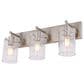 Vaxcel Northfield 3-Light Bathroom Vanity in Satin Nickel, , large