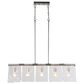 Golden Lighting Serenity 5-Light Linear Pendant in Pewter, , large