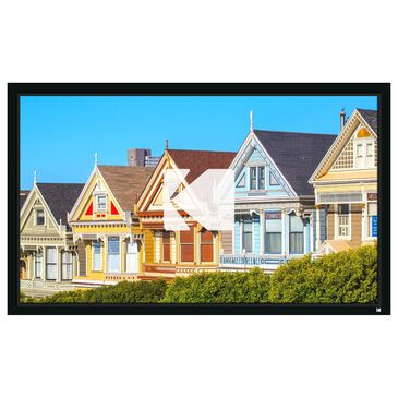 Kodak 100 Projector Screen, Fixed Frame Projector Screen with Velvet Frame & Wall Mount Kit, , large