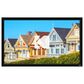 Kodak 100 Projector Screen, Fixed Frame Projector Screen with Velvet Frame & Wall Mount Kit, , large