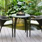 Timberlake Rectangle Tabletop Fire Pit in Black (Set of 2), , large