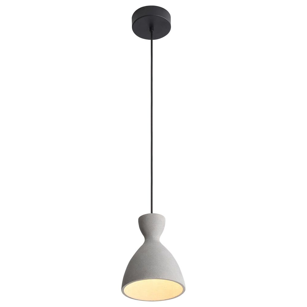 Golden Lighting Aethera 7" 1-Light LED Pendant in Grey, , large