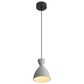 Golden Lighting Aethera 7" 1-Light LED Pendant in Grey, , large