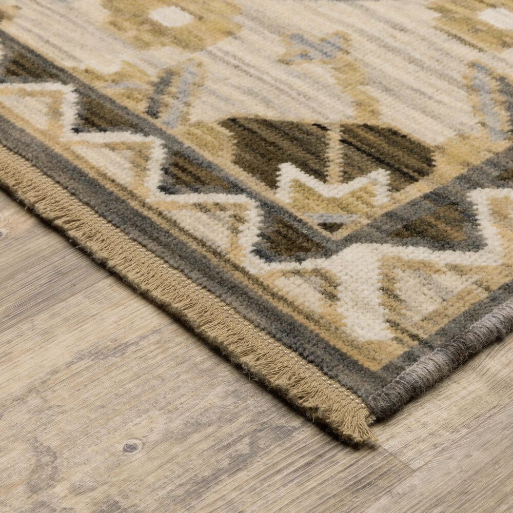 Oriental Weavers Acacia Tan and Grey 2&#39; x 3&#39; Area Rug, , large