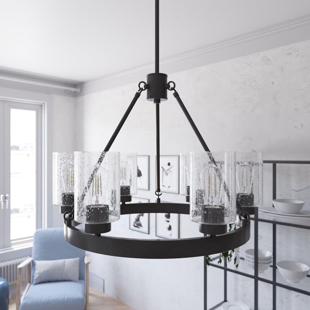 Hunter Hartland 6-Light Chandelier in Noble Bronze, , large