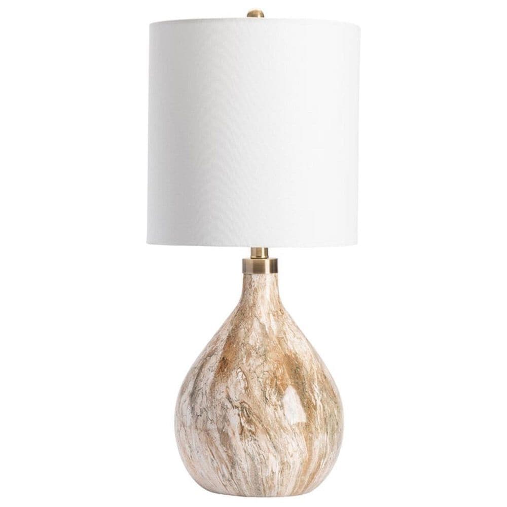 Slatehouse Russo Table Lamp in Tan, , large