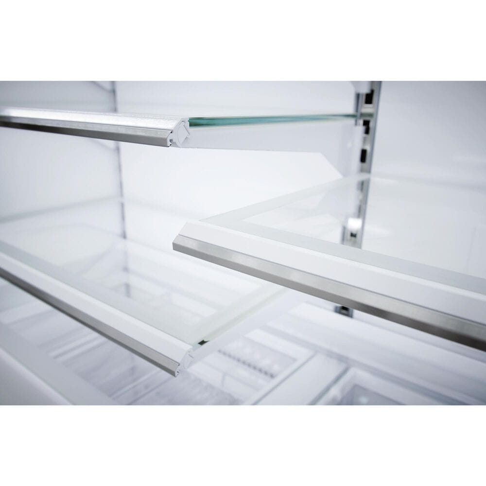 Sub Zero 17 Cu. Ft. Classic Left Hinge Bottom Freezer Refrigerator with Internal Water Dispenser and Pro Handle in Stainless Steel, , large