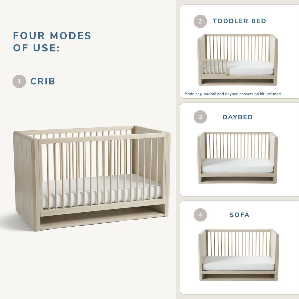 Maxi Cosi Norcal 4-in-1 Convertible Crib, , large