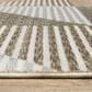 Oriental Weavers Echo ECH04 Beige and Grey 3"3" x 5" Area Rug, , large