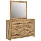Ashley Maystonna Dresser and Mirror in Brown, , large