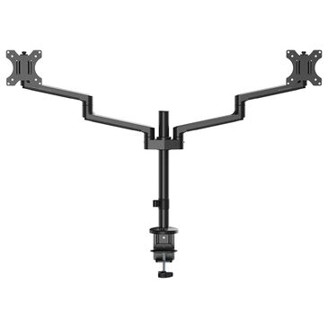 MSI Dual Monitor Desk Mount for 17"-32" Screen in Matte Black, , large