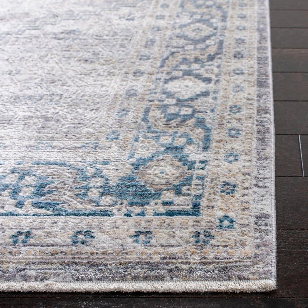 Safavieh Dream DRM411H 2&#39; x 8&#39; Grey and Blue Runner, , large