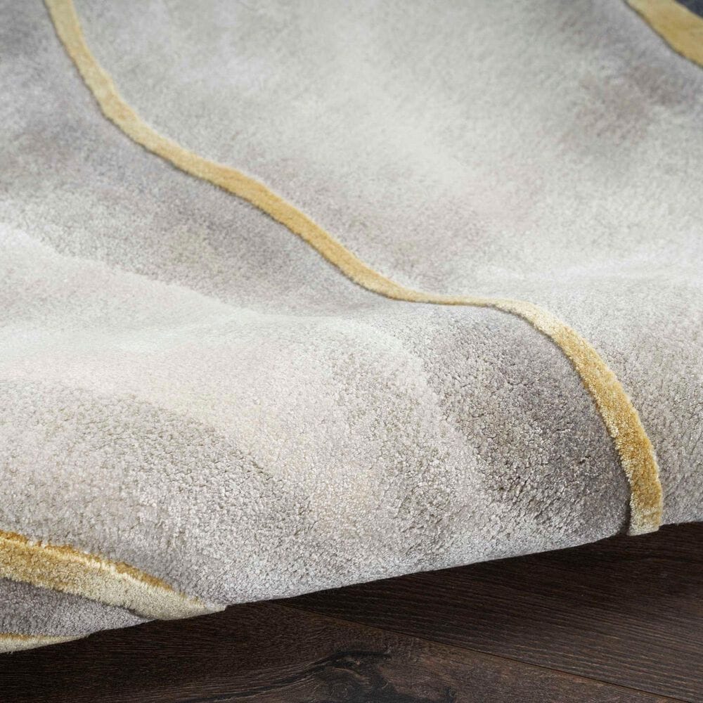 Nourison Prismatic Charcoal and Grey 2&#39; x 3&#39; Area Rug, , large