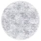 Safavieh Craft CFT955F 6"7" Round Grey and Blue Area Rug, , large