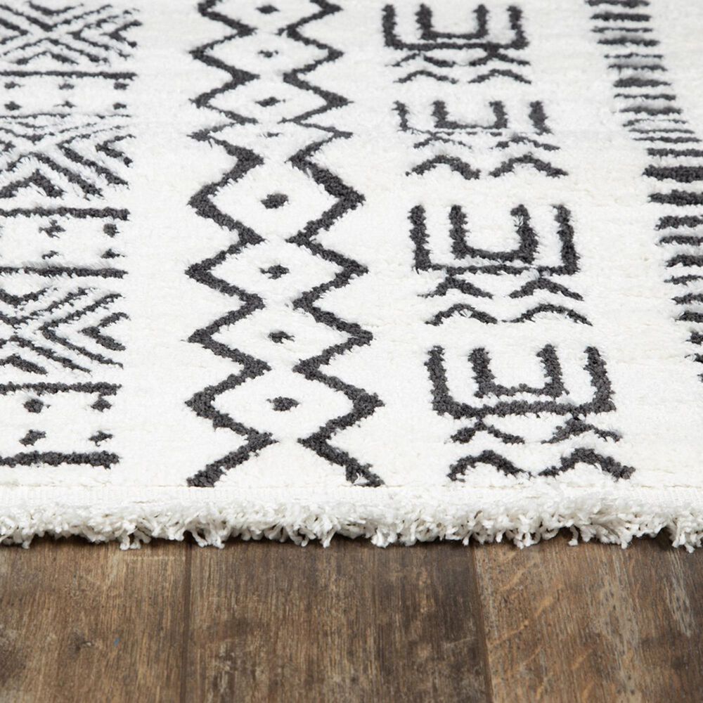 Novogratz Ferris FRR-2 5&#39;3&quot; x 7&#39;2&quot; Ivory Area Rug, , large