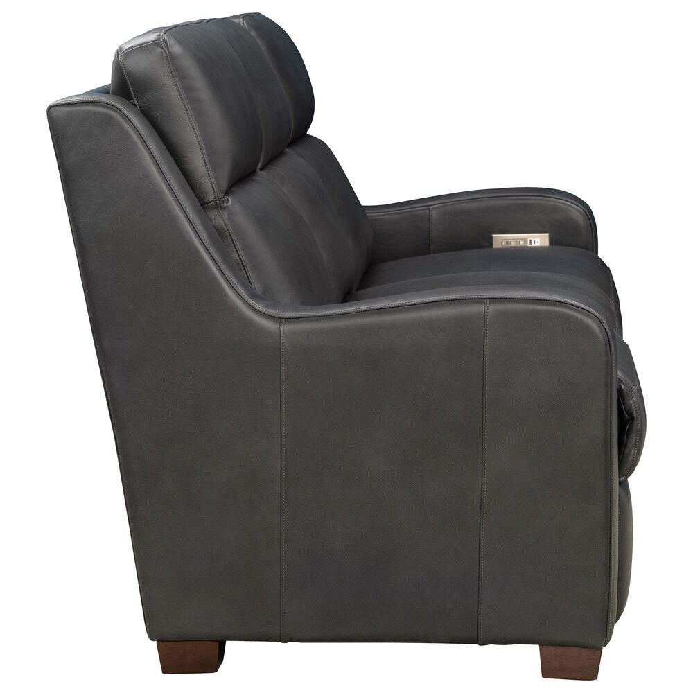 Barcalounger Ayden Power Sofa in Elway Dark Gray, , large