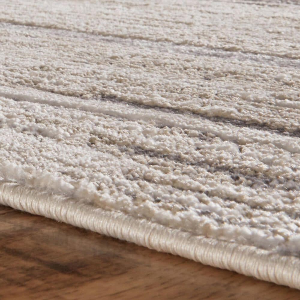 Feizy Micah Black and Dark Gray 12&#39; x 15&#39; Area Rug, , large