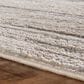 Feizy Micah Black and Dark Gray 12" x 15" Area Rug, , large