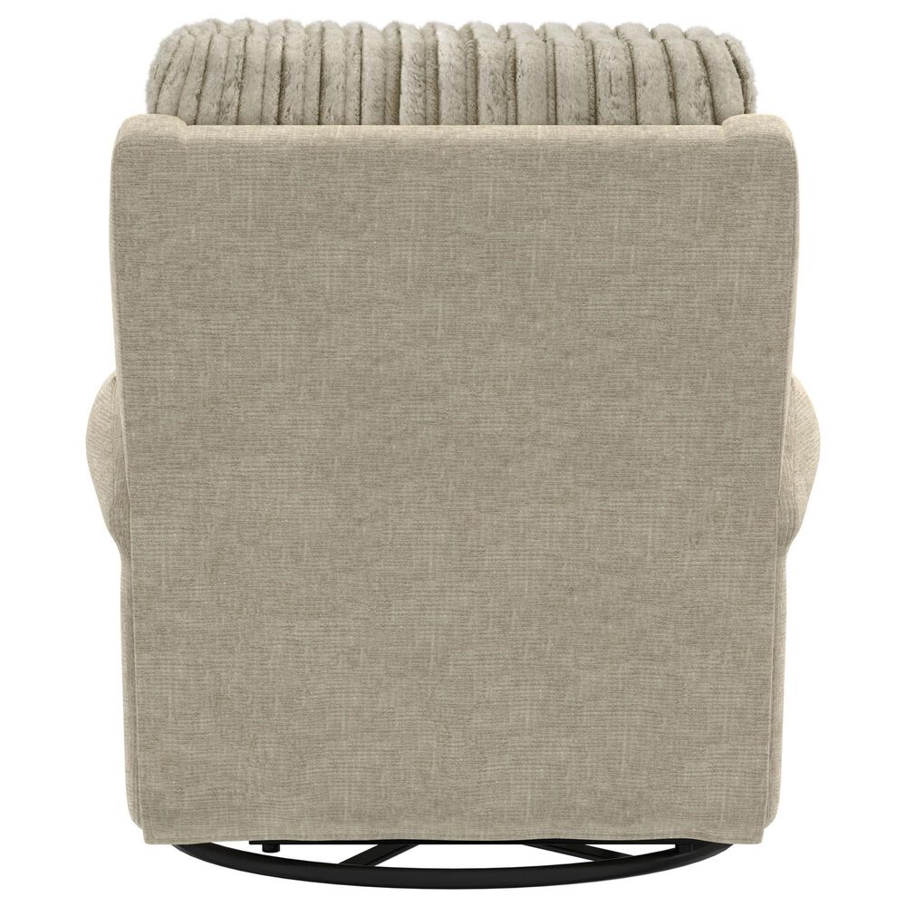 Catnapper Foxy Swivel Glider Recliner in Porcelain, , large