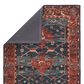 Jaipur Cardamom Cinnabar Red 9" x 12" Area Rug, , large
