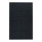 Surya Mystique M-340 7"6" x 9"6" Black Area Rug, , large