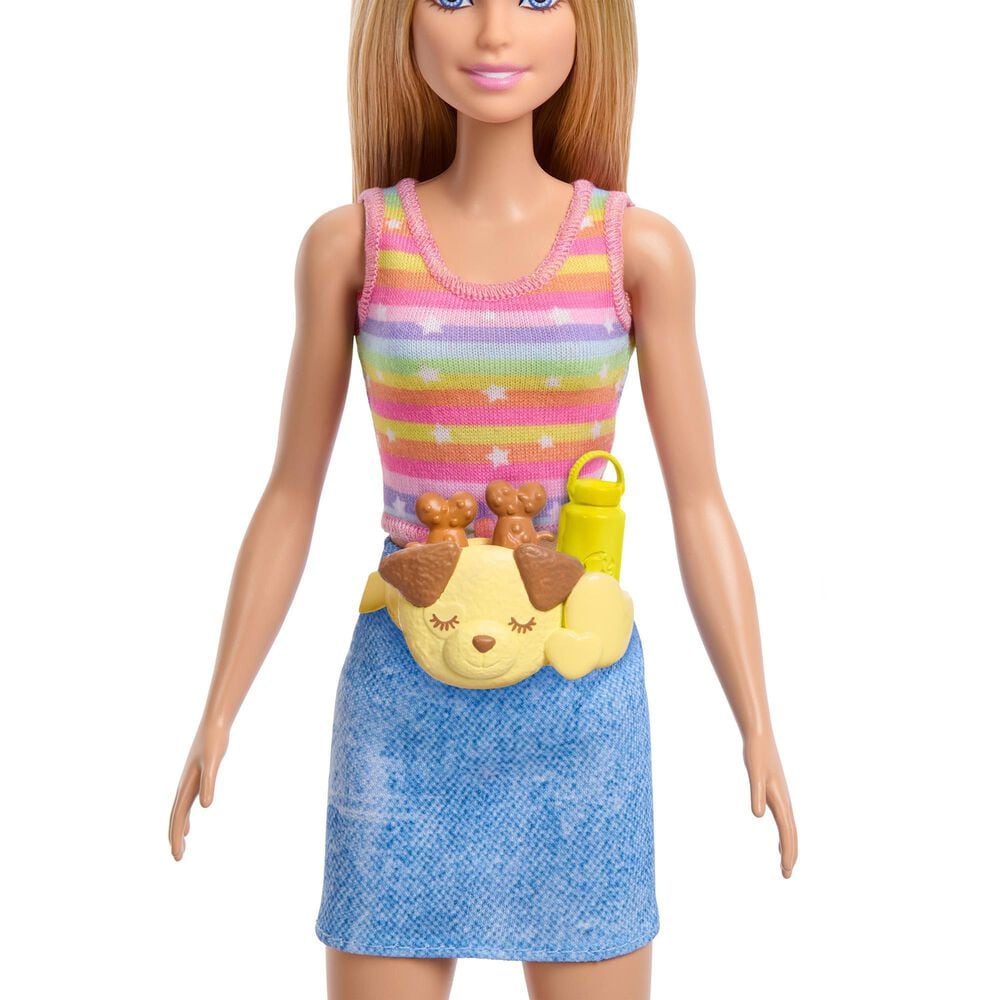 Barbie Feature Pets - Blonde Doll with Puppy, , large