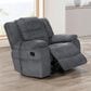 New Heritage Design Redondo Power Glider Recliner in Dark Gray, , large
