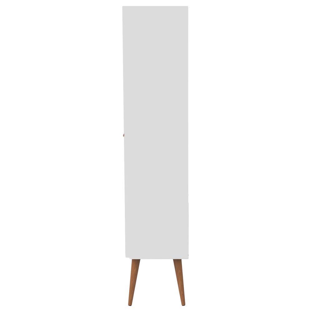 Dayton Utopia 10-Bottle Wine Rack China Storage Closet in White Gloss and Maple Cream, , large
