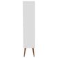 Dayton Utopia 10-Bottle Wine Rack China Storage Closet in White Gloss and Maple Cream, , large