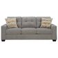Ashley Larimer Stationary Sofa in Iron, , large