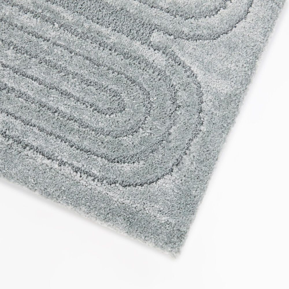 Balta Rugs Cocoon Ettore Teal 5'3" x 7' Area Rug, , large