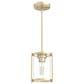 Hunter Astwood 1-Light Mini Pendant in Alturas Gold, , large