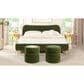 Jennifer Taylor Home Fuji Storage Ottoman in Olive Green, , large