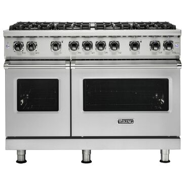 Viking Range 48" Liquid Propane Professional Gas Range with 8-Burner in Stainless Steel, , large