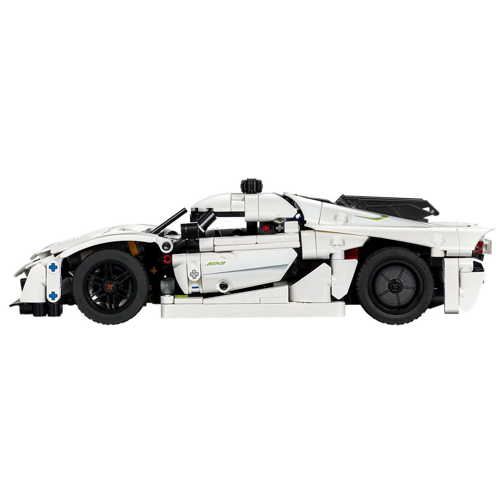 LEGO Technic Koenigsegg Jesko absolut white hypercar toy, , large