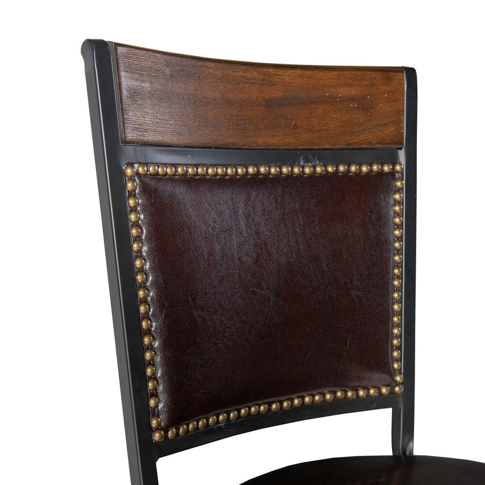 Parkerville Furniture Line Franklin 29&quot; Swivel Bar Stool in Dark Brown, , large