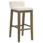 Armen Living Annikah Bar Height Stool in Putty Brown, , large