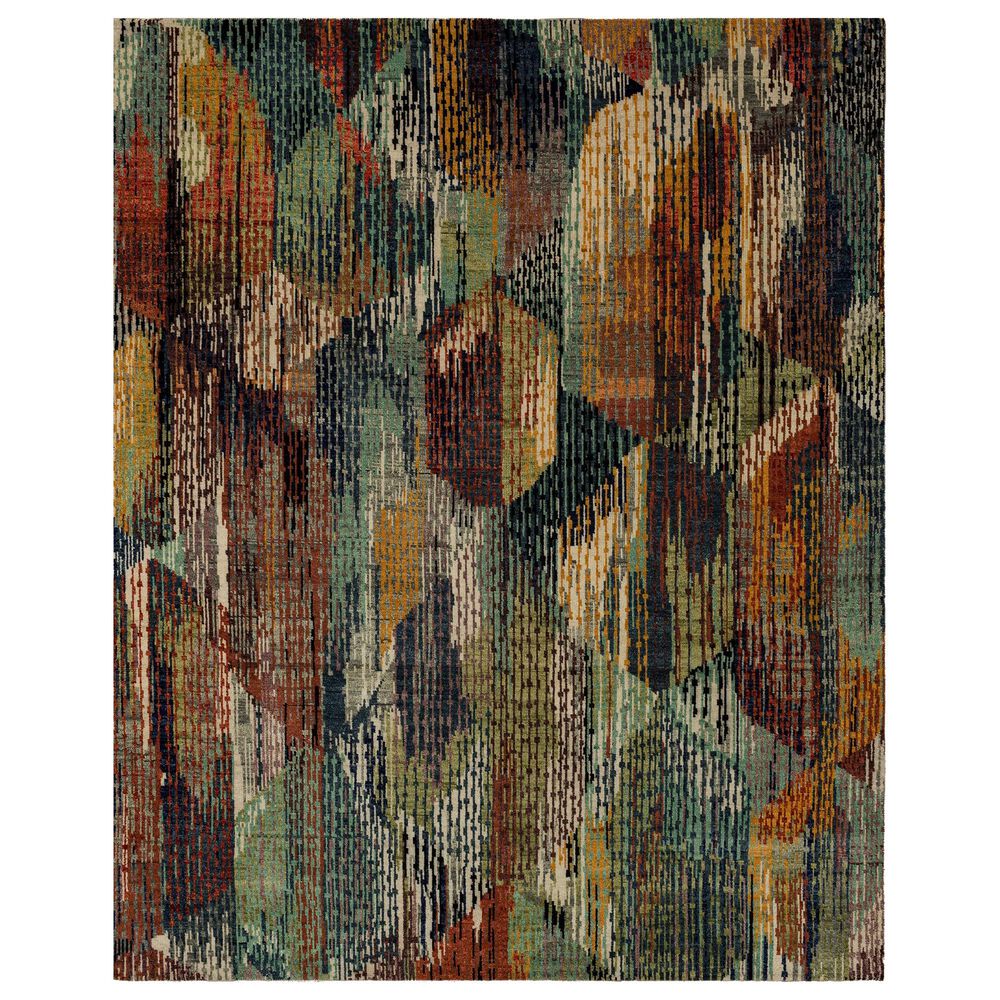 Stacy Garcia Home Depiction Bancroft 6" x 9" Multicolor Area Rug, , large
