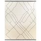 Surya Arsenal 9" x 12" Cream and Black Area Rug, , large