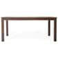 Hearth and Haven 3-Piece Outdoor Courtyard Table and Bench Set in Dark Brown, , large