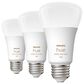 Philips Hue A19 60W LED Smart Light Bulb in White (3-Pack), , large