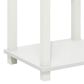 HOMLUX 2-Tier Small End Table in White (Set of 2), , large