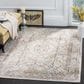Safavieh Aria ARA199C 8" x 10" Cream and Blue Area Rug, , large