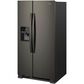 Whirlpool 21.4 Cu. Ft. 33" Wide Side-by-Side Refrigerator in Black Stainless, , large