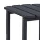 Ashley Sundown Treasure Patio Rectangular End Table in Black, , large