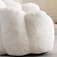 Hearth and Haven Lotus Bean Bag Chair with Pull Ring in White, , large