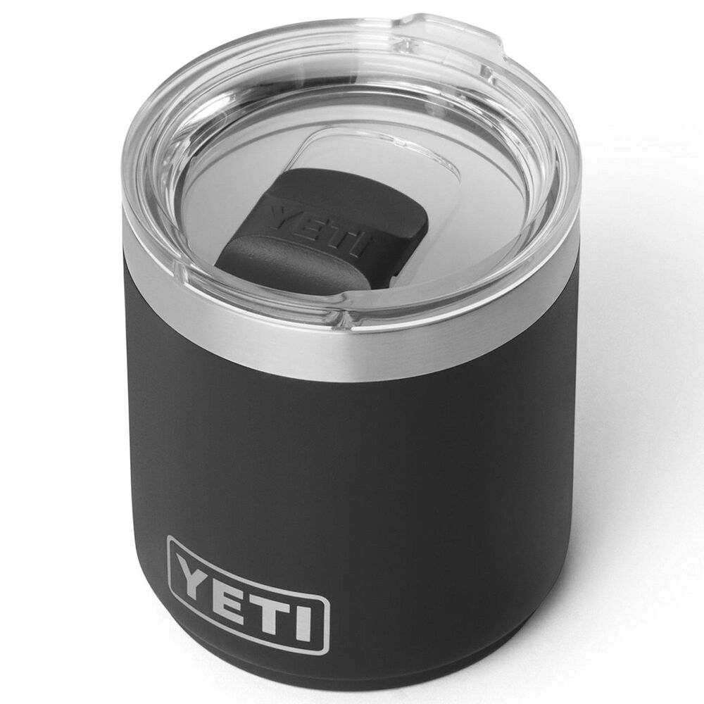 YETI Rambler 10 Oz Stackable Lowball 2.0 with MagSlider Lid in Black, , large