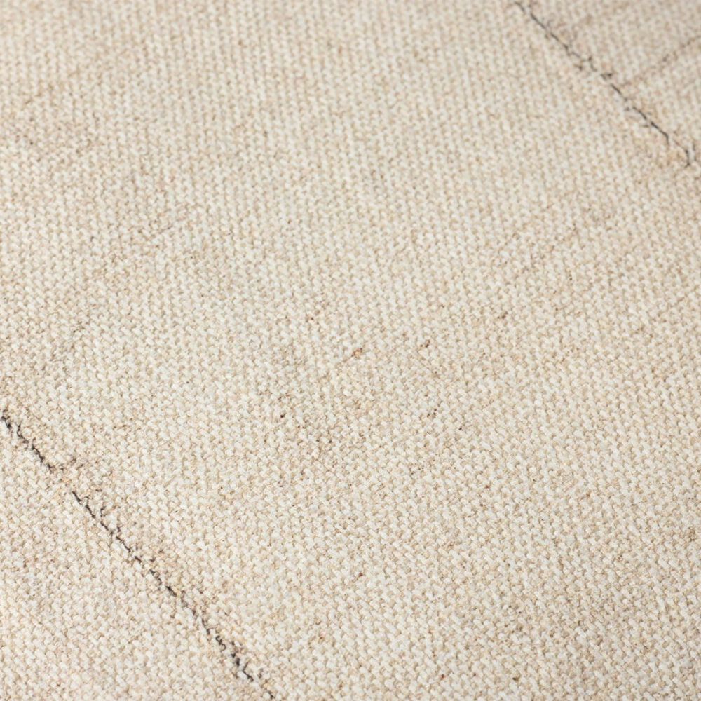 Loloi 18&quot; x 18&quot; Pouf in Ivory, , large